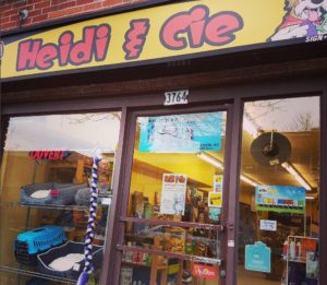 Les animaleries indépendantes Heidi & cie - Boutique de la rue Masson à Montréal