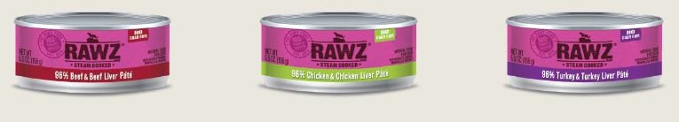 Conserves Rawz pour chats